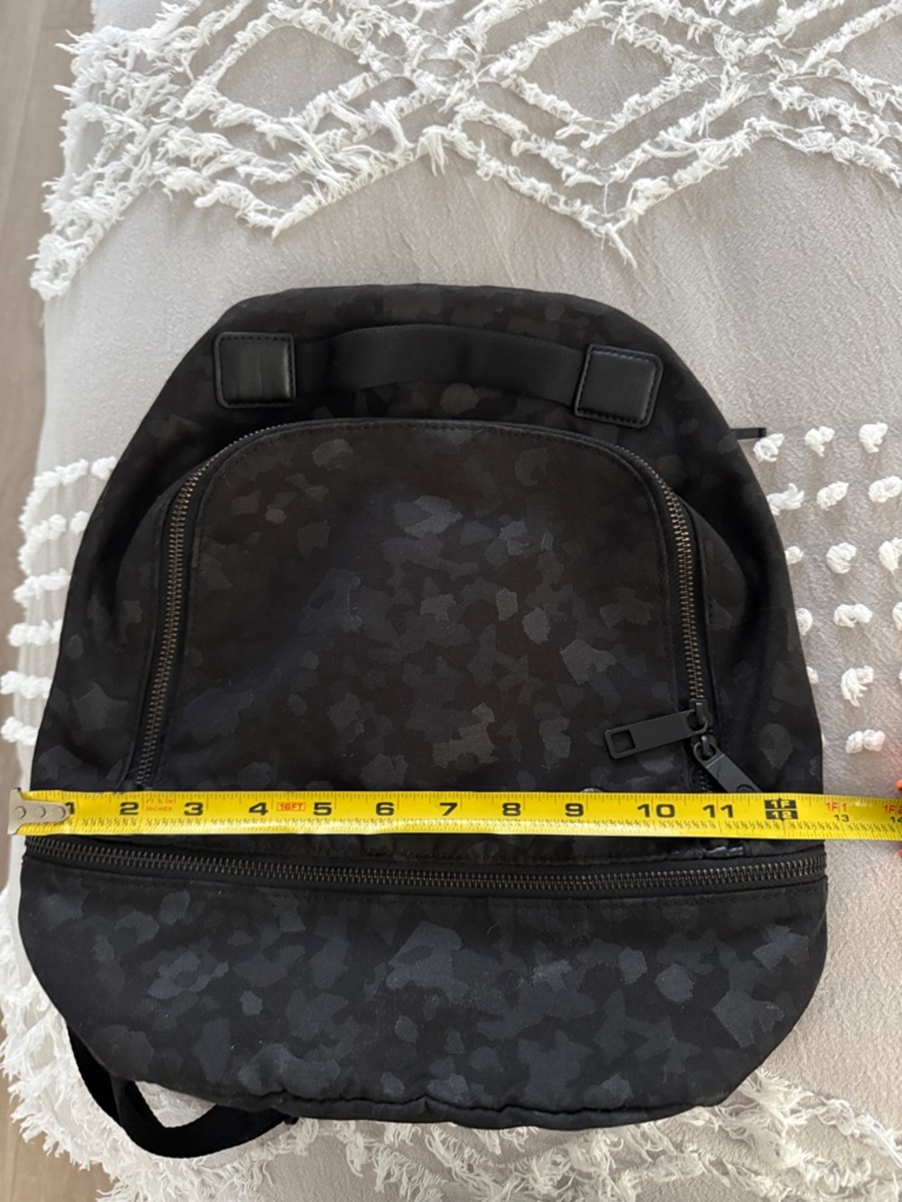 Black Camouflage Lululemon women/girls backpack